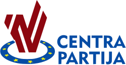 Logo der Zentrumspartei (Lettland).svg