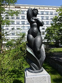 Daphne, 1951. Najpierw w Neubadschulhaus, po zniszczeniu w nowej lokalizacji, Szpital Uniwersytecki w Bazylei