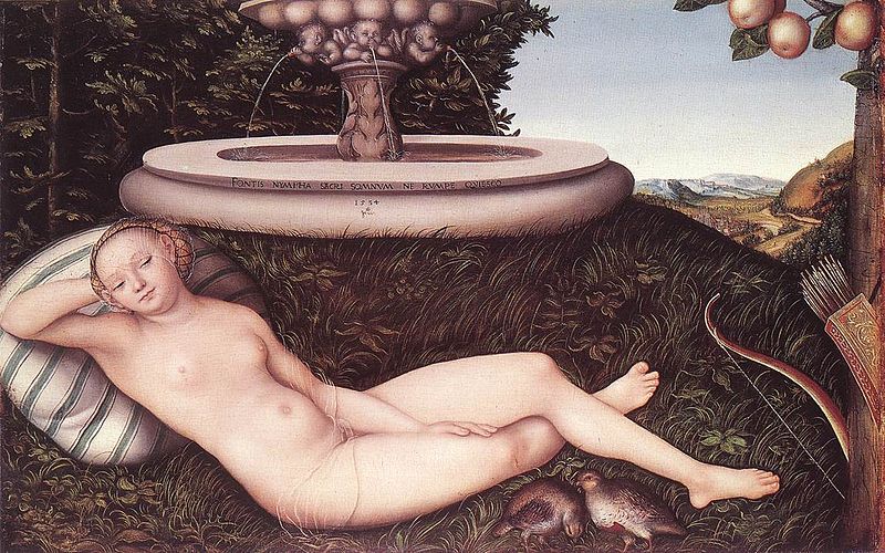 Файл:Lucas Cranach d. Ä. - The Nymph of the Fountain - WGA05638.jpg