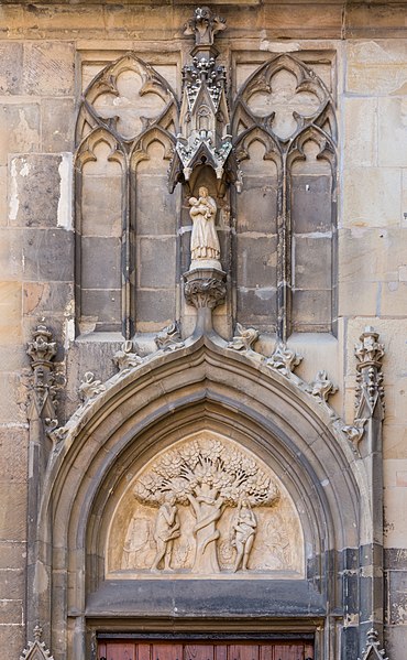 File:Münster, St.-Paulus-Dom, Eingang Kreuzgang -- 2018 -- 3678.jpg