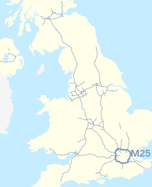 M25 motorway (Great Britain) map.svg
