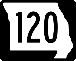 <span class="mw-page-title-main">Missouri Route 120</span> Short state highway in northwestern Missouri