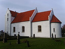 Maglarps kyrka i oktober 2008