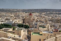 Vista verso la Cattedrale dell'Assunta dalla cittadella