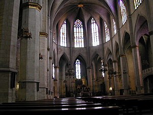 Koret i basilikan Santa Maria de Manresa, även känd som La Seu.