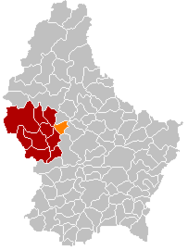 Vichten – Mappa