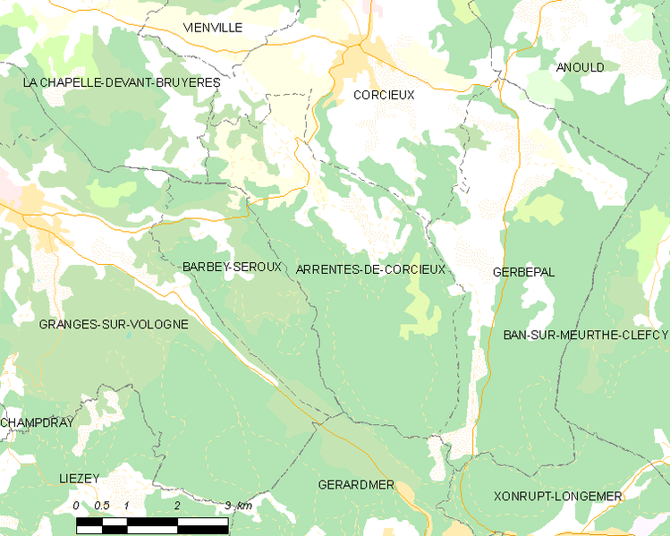 File:Map commune FR insee code 88014.png