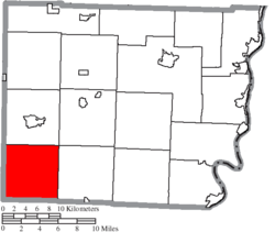 Map of Belmont County Ohio Highlighting Somerset Township.png