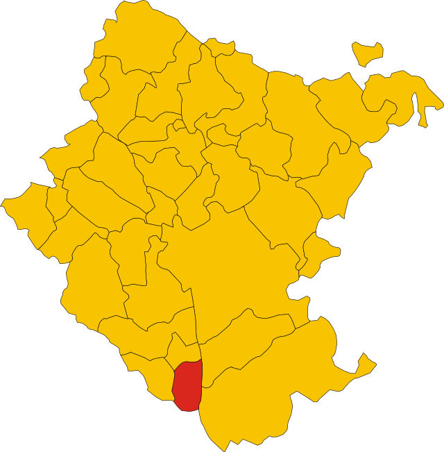 Localizarea Foiano della Chiana în Provincia Arezzo