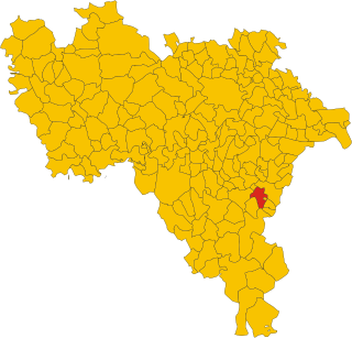 Montecalvo Versiggia Comune in Lombardy, Italy