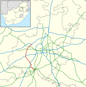 Map of the R28 (South Africa).svg