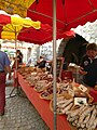 Wurststand am Markt