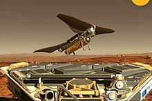 Visualization of entomopter flying on Mars (NASA) Mars entomopter.jpg
