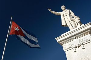 Statue of Martí in Cienfuegos, Cuba