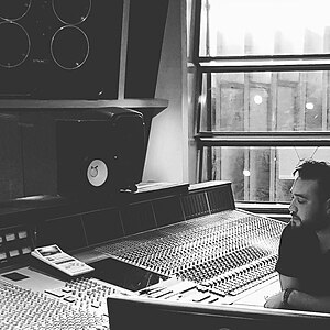 Max Herman recording at Metropolis Studios.jpg