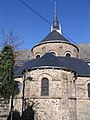 English: The basilica of Mayenne, Mayenne, France. Français : La basilique Notre-Dame, à Mayenne, Mayenne, France.