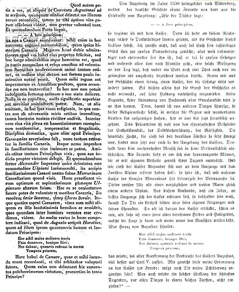 File:Melanchthon über Karl V. auf dem Augsburger Reichstag (1530).jpg