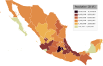 Thumbnail for List of Mexican states by population