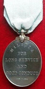 Militia Uzun Hizmet Madalyası, reverse.jpg