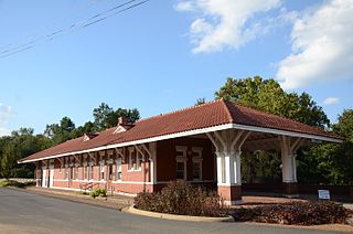 Missouri Pacific Railroad Depot-Camden United States historic place