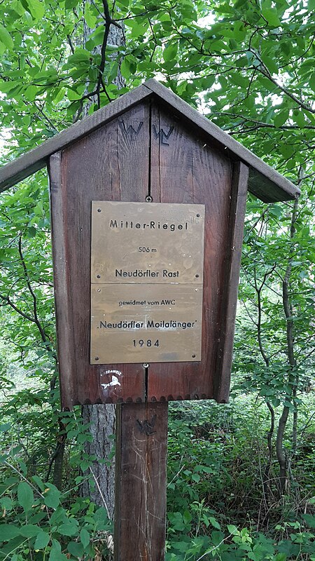 Mitterriegel Rosaliengebirge