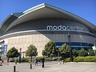 Cómo llegar a Moda Center en transporte público - Sobre el lugar