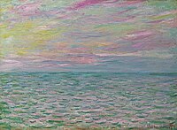 Sunset at Pourville, Open Sea Monet w771.jpg