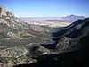 Looking into Mexico from Montezuma Pass, Coronado National Memorial