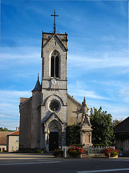 Kerk in Montrond-le-Château