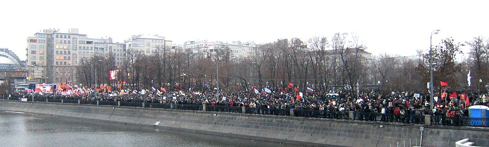 Demonstrace na Bolotném náměstí 10. prosince 2011