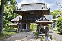 妙広寺の山門（千葉県匝瑳市）