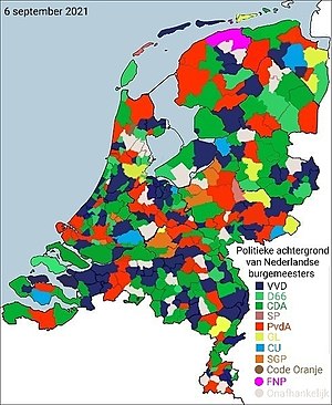 Burgemeester: Etymologie, België, Nederland