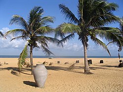 ニゴンボのビーチ