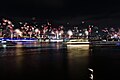 New year celebration in Hamburg seen from Bornsteinplatz 2024-01-01 16