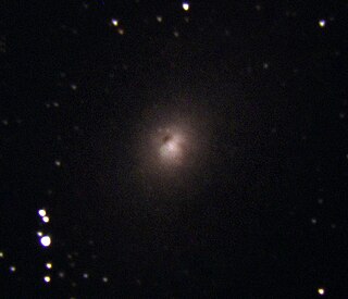 NGC 185 Dwarf spheroidal galaxy in the constellation Cassiopeia