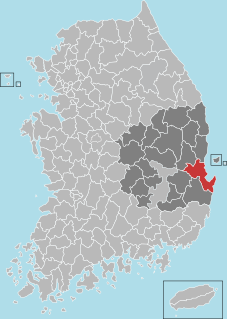 Pohang Specific city in Yeongnam, South Korea