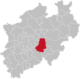 Localisation de Arrondissement de La Marck