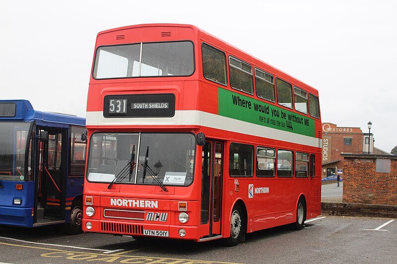 File:Northern General 3501 UTN 501Y at Newport Quay 2016.jpg