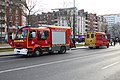 消防の救急車 （右側） （赤主体色）