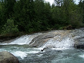 Nymph Falls Nature Park in Regional District of Comox-Strathcona