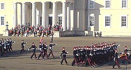 The 149th Sovereign's Parade in front of Old College Oldcollegesandhurst2.jpg