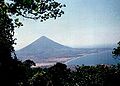 View on the island Ometepe in Nicaragua. March 1994.