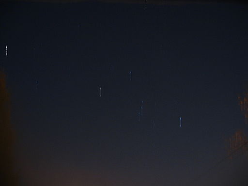 Orion startrails window