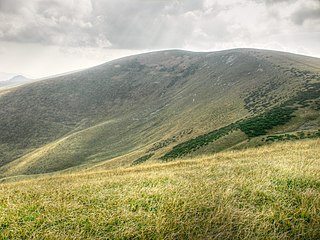 Ostredok mountain in Slovakia