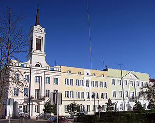 Ostrołęka Place in Masovian, Poland