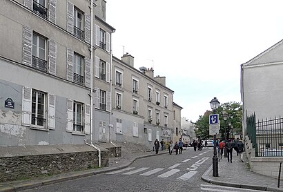 Comment aller à Rue Saint-Éleuthère en transport en commun - A propos de cet endroit