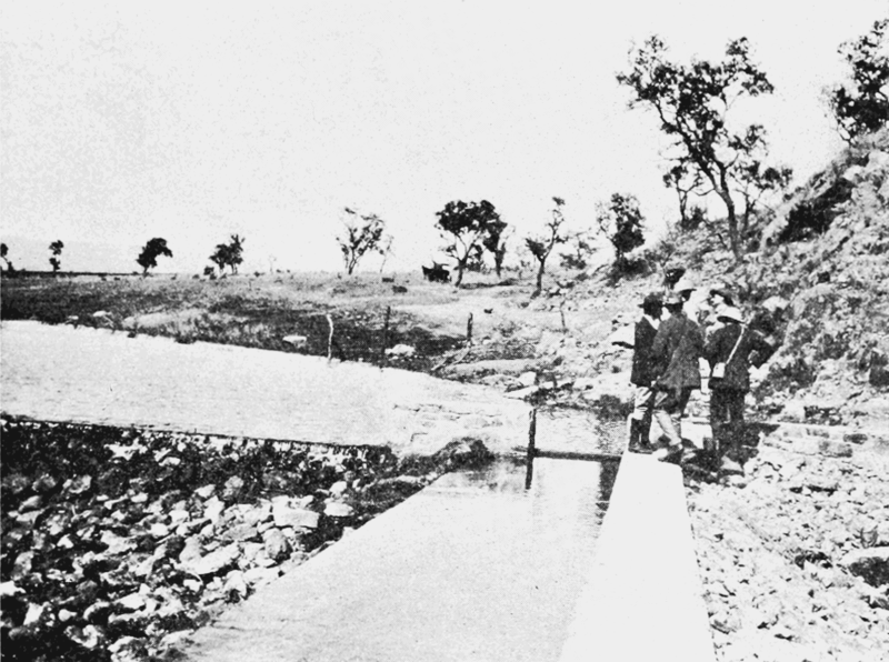 File:PSM V68 D151 Irrigation dam and trench on ginsbergs farm.png