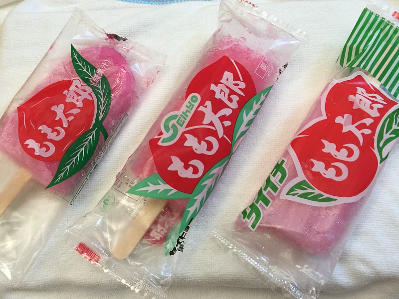 File:Package, Momotaro (ice pops), Niigata, Japan, 20170726.jpg