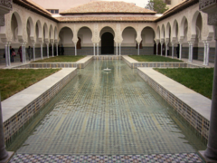 Le palais El Mechouar à l'intérieur.