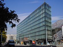 Palais de justice de Grenoble dans le quartier Europole